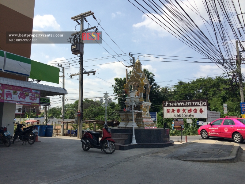 ขายที่ดินเปล่า ซอย ร่วมสุข 4/7 หรือ ซอยบ้านพักคนชรา ถนนติวานนท์ ต.บ้านใหม่ อ. เมือง ปทุมธานี