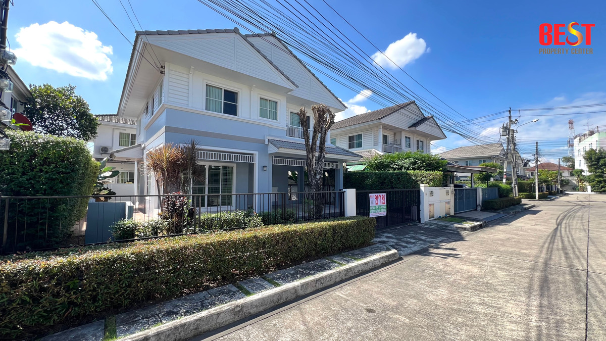 ขาย บ้านเดี่ยว หมู่บ้าน ชัยพฤกษ์ รามอินทรา - วงแหวน ซอย คู้บอน 28 สภาพดี ใกล้รถไฟฟ้า ทางด่วน ห้าง โรงพยาบาล และ โรงเรียนชื่อดัง