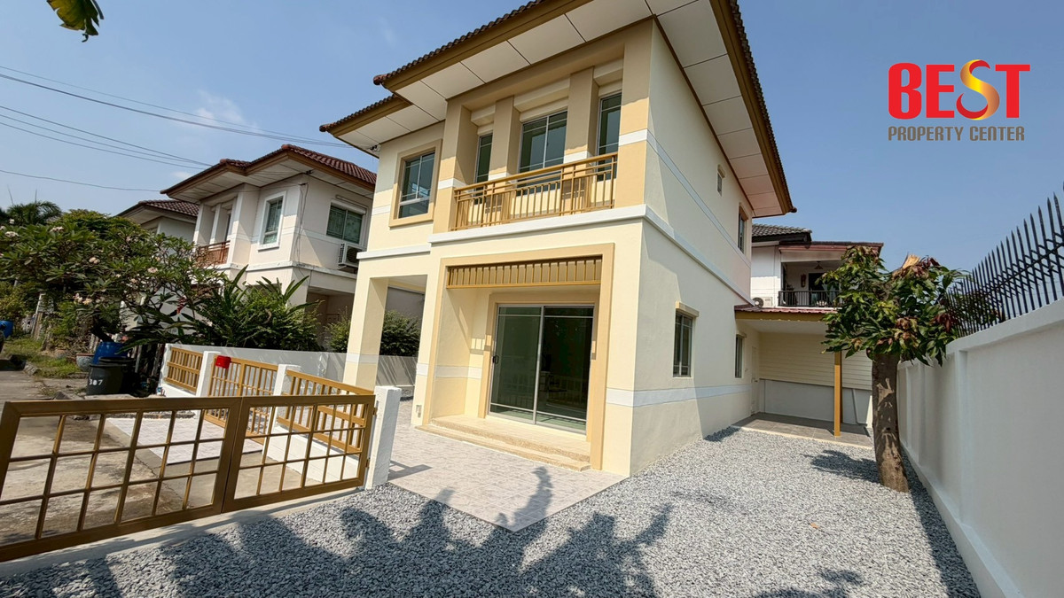 บ้านแฝด สไตล์บ้านเดี่ยว ผนังอิสระ บ้านพร้อมพัฒน์ 1 รามอินทรา-หทัยราษฎร์ (แสนสิริ) ใกล้ทางด่วน ใกล้รถไฟฟ้า ใกล้ห้าง