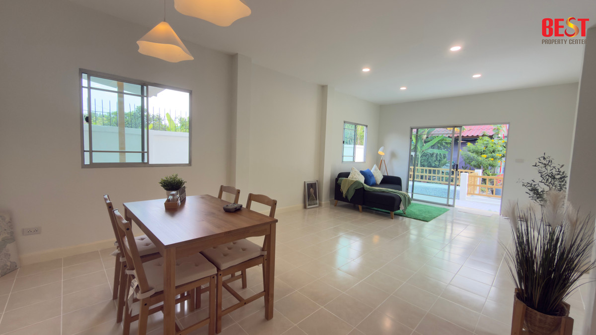 บ้านแฝด สไตล์บ้านเดี่ยว ผนังอิสระ บ้านพร้อมพัฒน์ 1 รามอินทรา-หทัยราษฎร์ (แสนสิริ) ใกล้ทางด่วน ใกล้รถไฟฟ้า ใกล้ห้าง