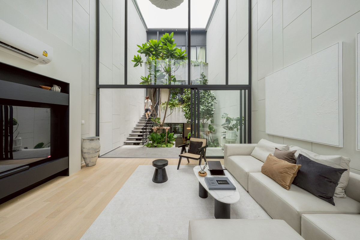 🏡 ขายทาวน์โฮมหรู พัฒนาการ | บ้านภูริปุรี คอร์ทยาร์ด (Baan Puripuri Courtyard – Pattanakarn) แบบบ้านใหญ่สุด