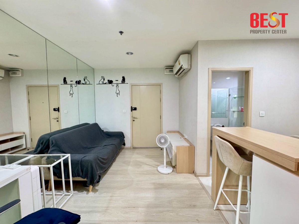 ขายคอนโด Life ปิ่นเกล้า (Life Pinklao) 1 ห้องนอน 35.08 ตร.ม. ชั้น 5 วิวสวนสีเขียว ติดถนนจรัญสนิทวงศ์ ใกล้รถไฟฟ้าสายสีน้ำเงิน สถานีบางยี่ขัน เพียง 26 เมตร เดินทางสะดวก หาของกินง่าย ใกล้ห้างและโรงพยาบาล