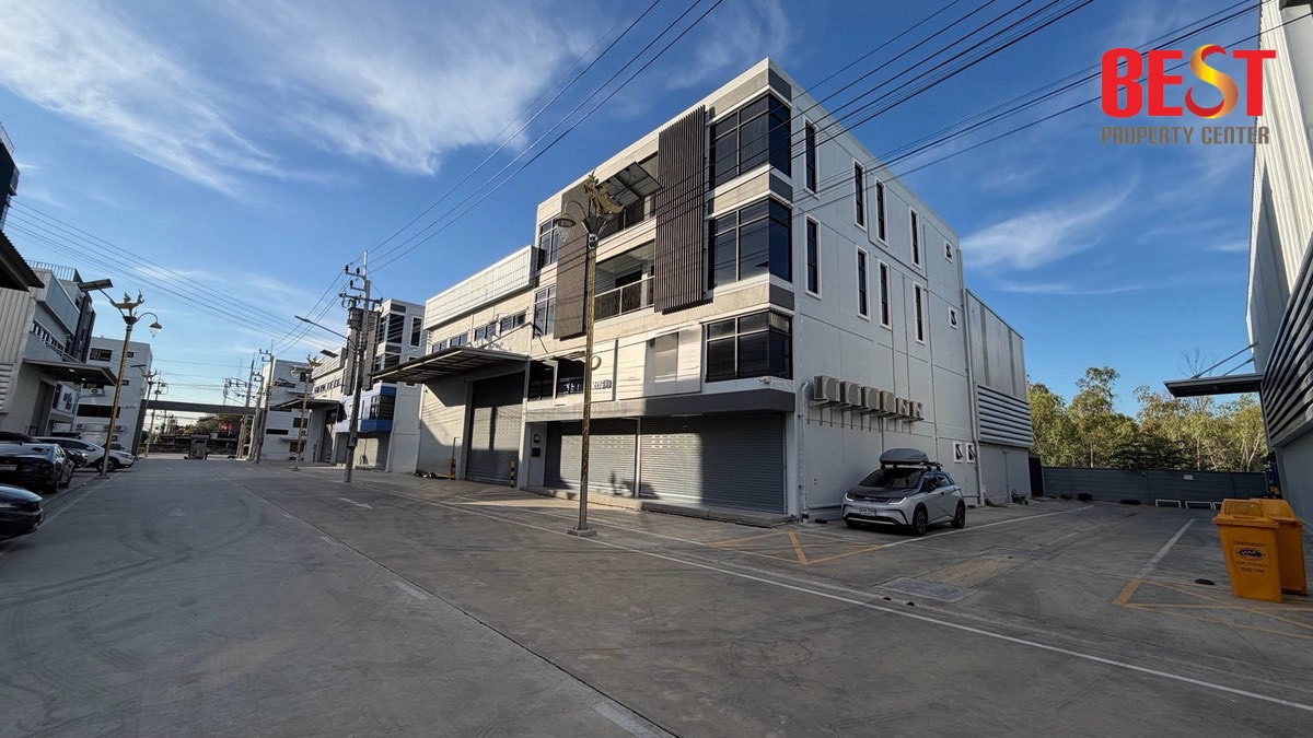 [ให้เช่า] คลังสินค้า พร้อม ออฟฟิศ 1,000 ตร.ม. โครงการ แอท สุวรรณภูมิ ติดถนนกิ่งแก้ว ใกล้สนามบินสุวรรณภูมิ