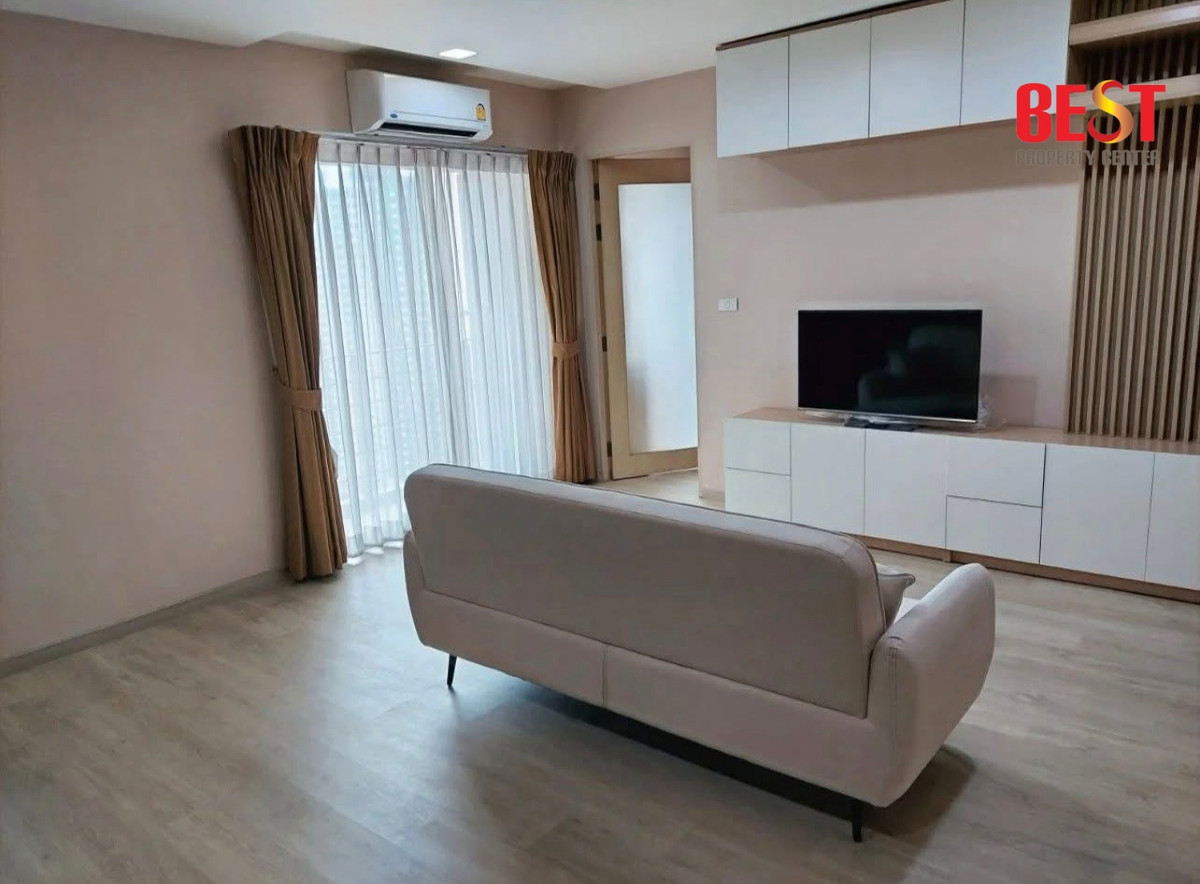 ปล่อยเช่า My Resort Bangkok (มายรีสอร์ท บางกอก) 47 ตร.ม. ชั้น 28 รีโนเวทแล้ว ห้องสวย ใกล้ มศว และ MRT เพชรบุรี