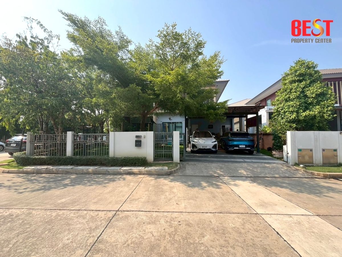 🔥ขายบ้านเดี่ยวหรู แปลงมุม โครงการบุราสิริ รังสิต ปทุมธานี | 90 ตร.วา | 4 ห้องนอน 5 ห้องน้ำ | ราคาพิเศษ! ขายบ้านเดี่ยว โครงการ บุราสิริ รังสิต ปทุมธานี (Burasiri Rangsit) บ้านแปลงมุม ขนาดใหญ่พิเศษ 90 ตร.วา แบบบ้านหรูที่สุดของโครงการ