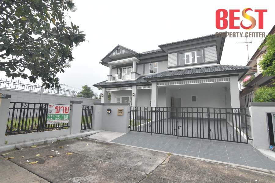 ขาย บ้านเดี่ยว เศรษฐสิริ รามอินทรา ถนนปัญญาอินทรา หลังริม สภาพดี ปรับปรุงใหม่ ใกล้แฟชั่นไอส์แลนด์ สาธิตพัฒนา