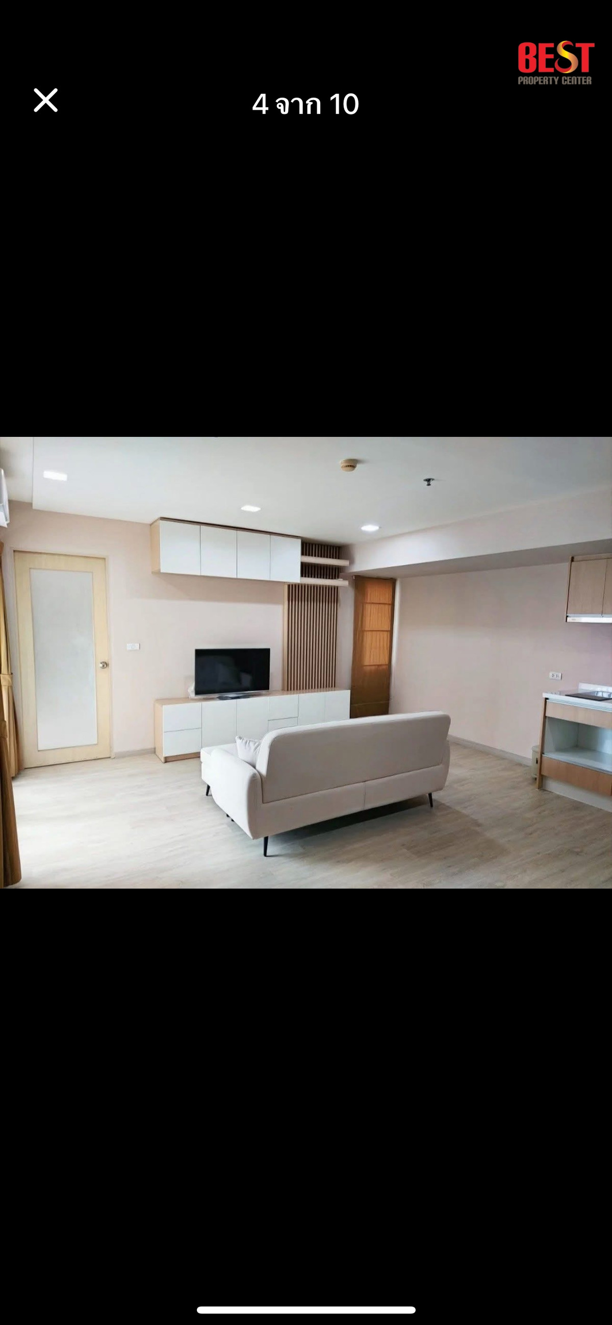 ปล่อยเช่า My Resort Bangkok (มายรีสอร์ท บางกอก) 47 ตร.ม. ชั้น 28 รีโนเวทแล้ว ห้องสวย ใกล้ มศว และ MRT เพชรบุรี