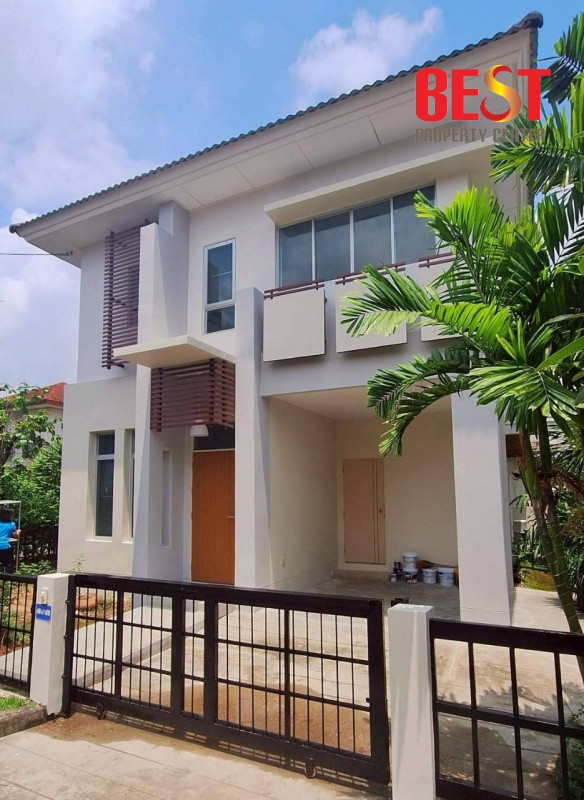 🏡 ขายบ้านแฝดสไตล์บ้านเดี่ยว หลังริม | โครงการพร้อมพัฒน์ กรีนโนว่า รามอินทรา